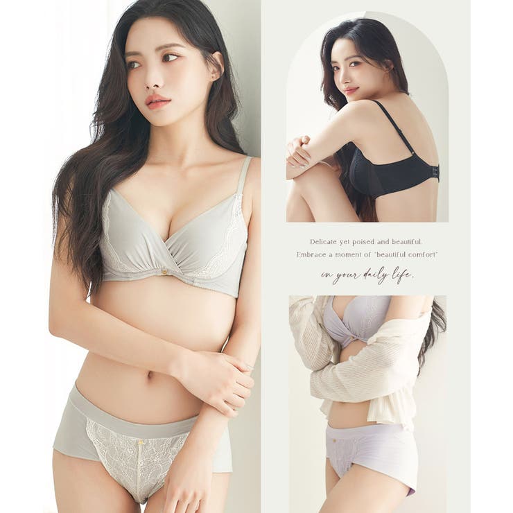 《Leene》シルキーヴェールブラ&ショーツ | tu-hacci  | 詳細画像18 