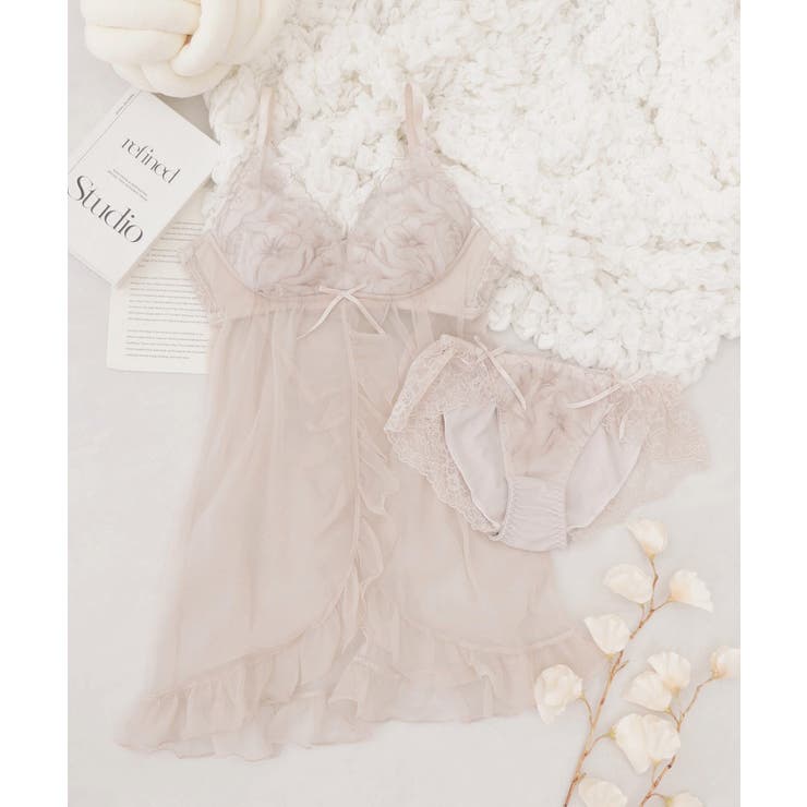 シャンテレースベビードール&ショーツ | tu-hacci  | 詳細画像25 