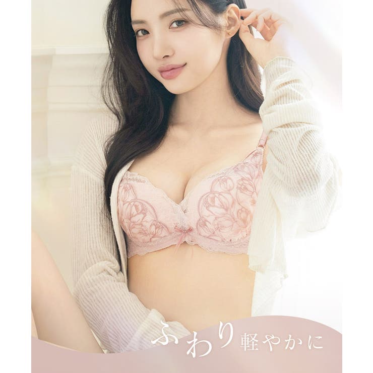 《Leene》チューリップレースブラ＆ショーツ | tu-hacci  | 詳細画像4 