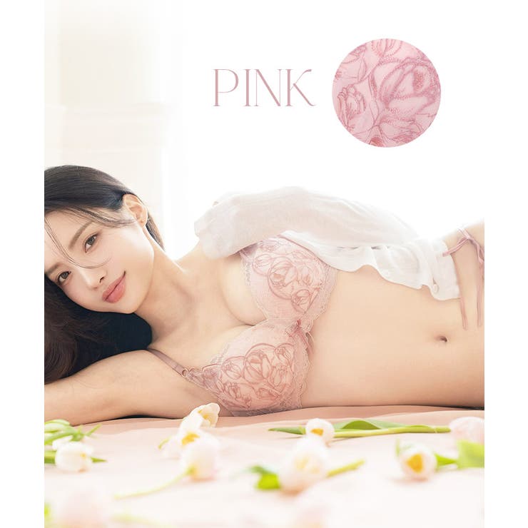 《Leene》チューリップレースブラ＆ショーツ | tu-hacci  | 詳細画像17 