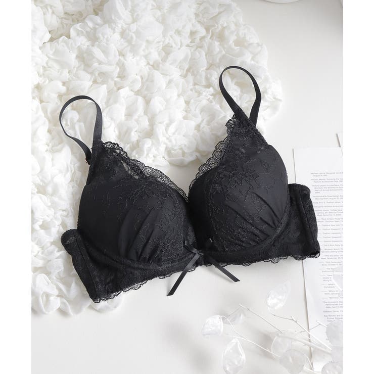 痛くない脇高谷間ブラ～Leeneシリーズ～ フルールシャワーカシュクール