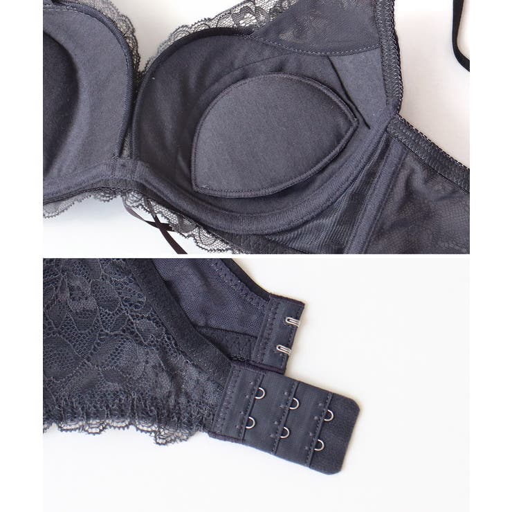 痛くない脇高谷間ブラ～Leeneシリーズ～ フルールシャワーカシュクールブラ ブ… | tu-hacci  | 詳細画像21 