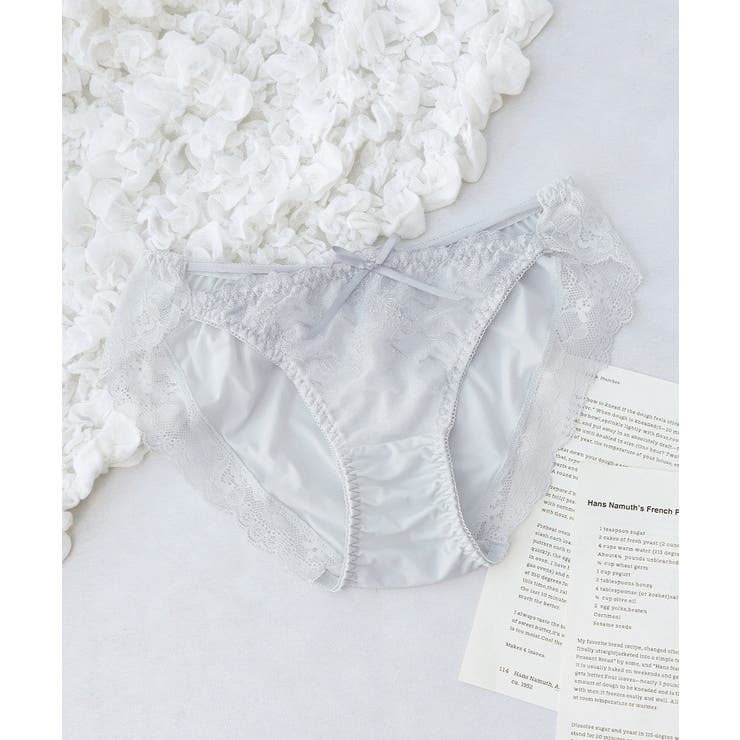 ペールグレー | フルールシャワーフルバックショーツ ショーツ レディース | tu-hacci 