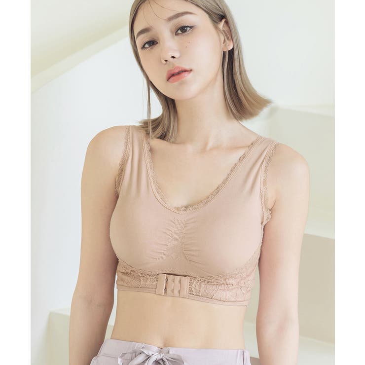 前ホック/ベージュ | 累計68万枚突破 | tu-hacci 