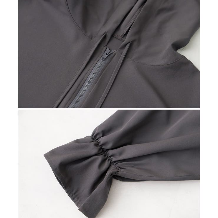 水陸両用ラッシュガードジップパーカー&ショートパンツ ラッシュガード 上下セット | tu-hacci  | 詳細画像26 