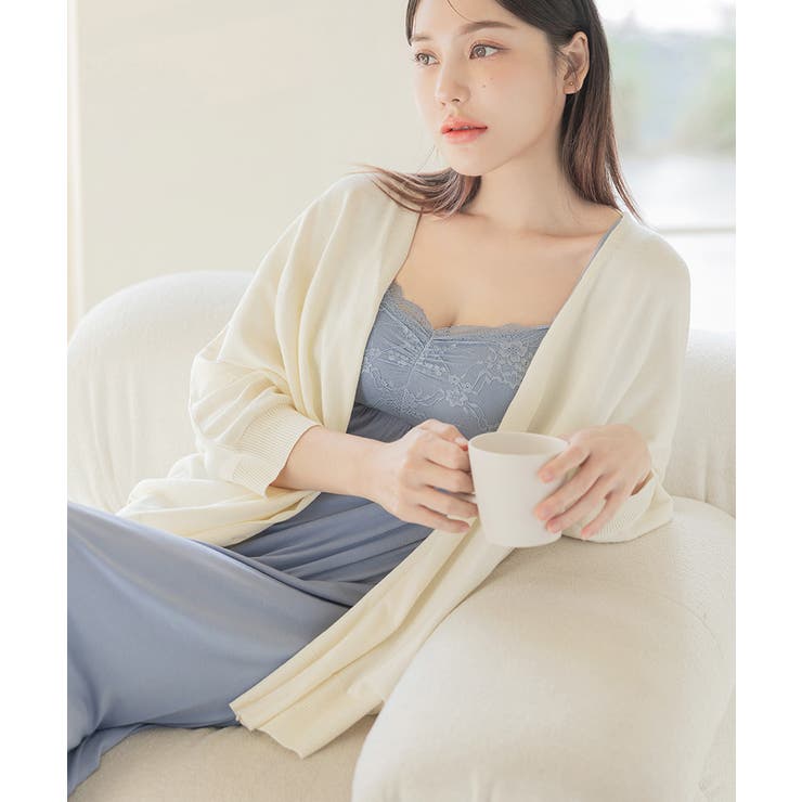 授乳ケープとしても使えるカーディガン 授乳ケープ グレージュ