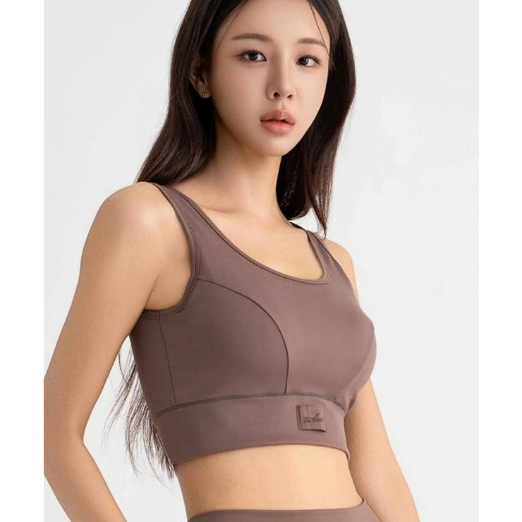 アッシュブラウン | 水陸両用 マルチフィットスポーツブラ | tu-hacci 