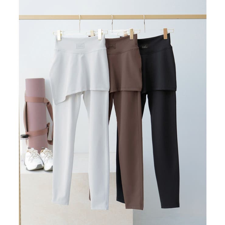 水陸両用 マルチフィットレギンス《スカート付きストレートType》 | tu-hacci  | 詳細画像14 