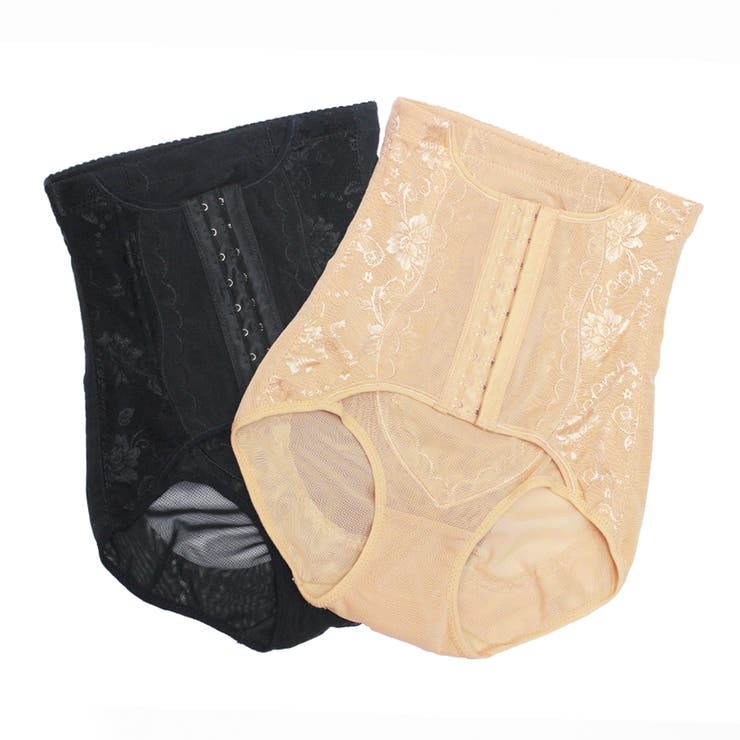 ウエストニッパー付きガードル2color ブラック ベージュ【tu | tu-hacci  | 詳細画像15 