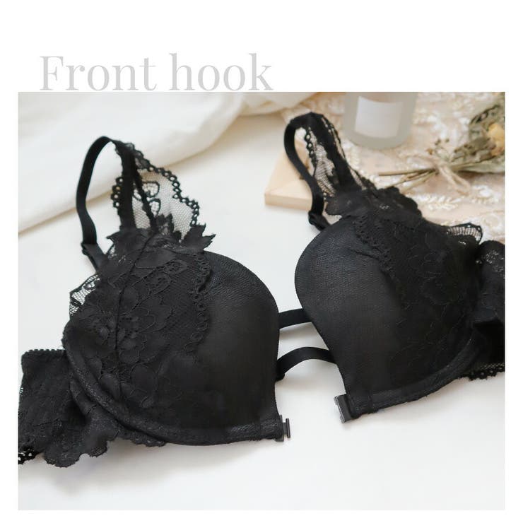 ブラジャー フロントホック 谷間[品番：THCU0003494]｜tu-hacci