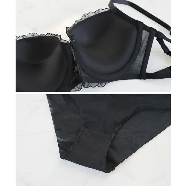 ブラジャー ショーツ 《ハーネスバックモールドカップブラ＆ショーツ》3color | tu-hacci  | 詳細画像11 