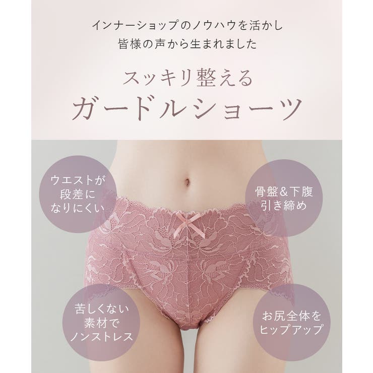 水色 レース付き 骨盤ガードル Lサイズ 楽天市場】履くだけ骨盤ケア＆ヒップアップ ピオニーレース骨盤