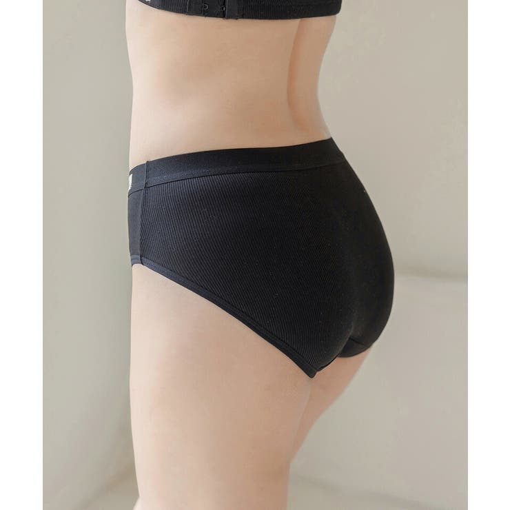 《2wayリブストラップレスブラお揃いショーツ》コンフォートリブショーツ ショー… | tu-hacci  | 詳細画像2 