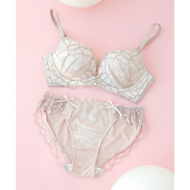 《ぷにぷにブラ》リボンレースブラ＆ショーツ【グラマーサイズ】 | tu-hacci  | 詳細画像30 