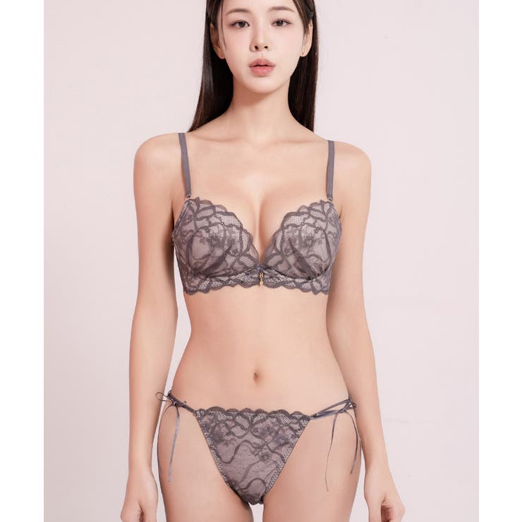 《ぷにぷにブラ》リボンレースブラ＆ショーツ | tu-hacci  | 詳細画像22 