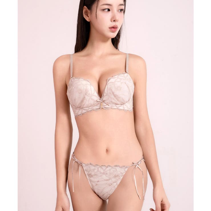 《ぷにぷにブラ》リボンレースブラ＆ショーツ | tu-hacci  | 詳細画像24 