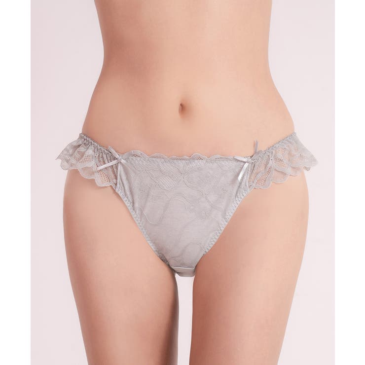 ミント | 《ぷにぷにブラ》リボンレースフルバックショーツ | tu-hacci 