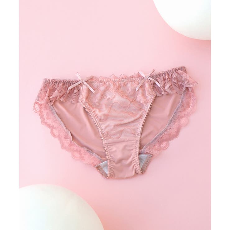 《ぷにぷにブラ》リボンレースフルバックショーツ | tu-hacci  | 詳細画像5 