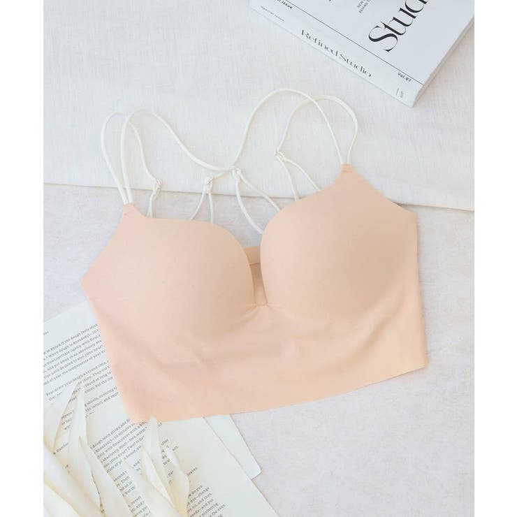 ひびかないブラ MiSEL-ミセル- シームレス ノンワイヤーブラ | tu-hacci  | 詳細画像24 