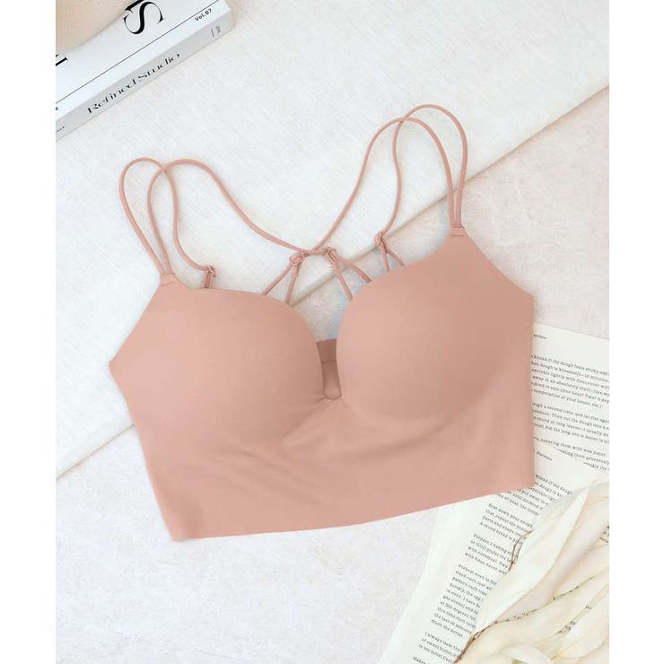 ひびかないブラ MiSEL-ミセル- シームレス ノンワイヤーブラ | tu-hacci  | 詳細画像25 