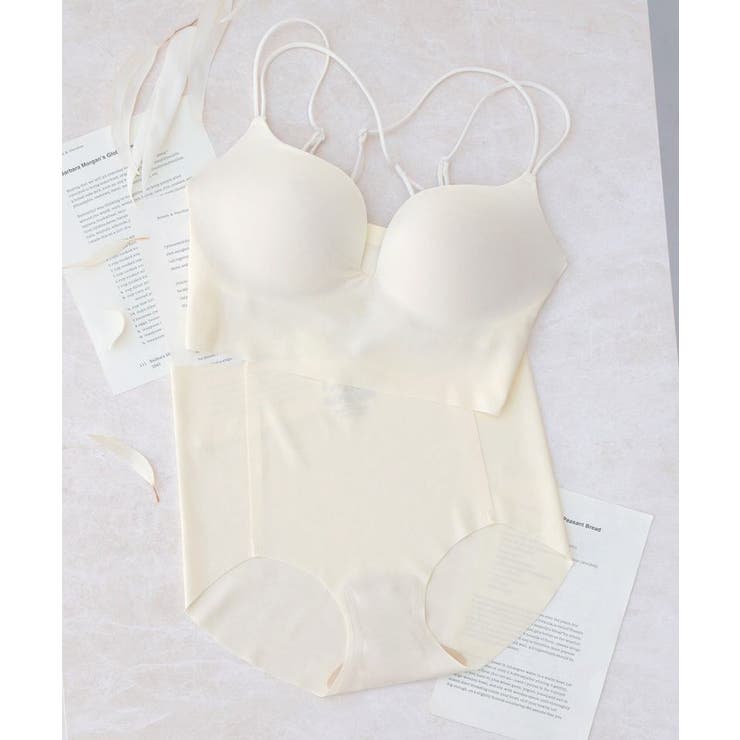 ひびかないブラ MiSEL-ミセル- シームレス ノンワイヤーブラ＆ショーツ | tu-hacci  | 詳細画像24 