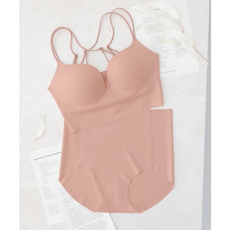 ひびかないブラ MiSEL-ミセル- シームレス ノンワイヤーブラ＆ショーツ | tu-hacci  | 詳細画像26 