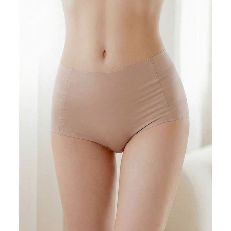 ヌードベージュ | ひびかないブラ MiSEL-ミセル- シームレスショーツ | tu-hacci 