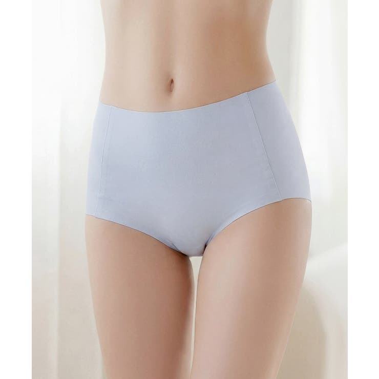 アイスブルー | ひびかないブラ MiSEL-ミセル- シームレスショーツ | tu-hacci 