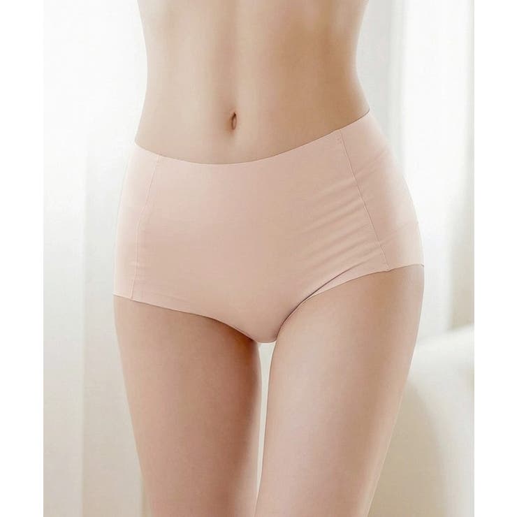 ライトベージュ | ひびかないブラ MiSEL-ミセル- シームレスショーツ | tu-hacci 