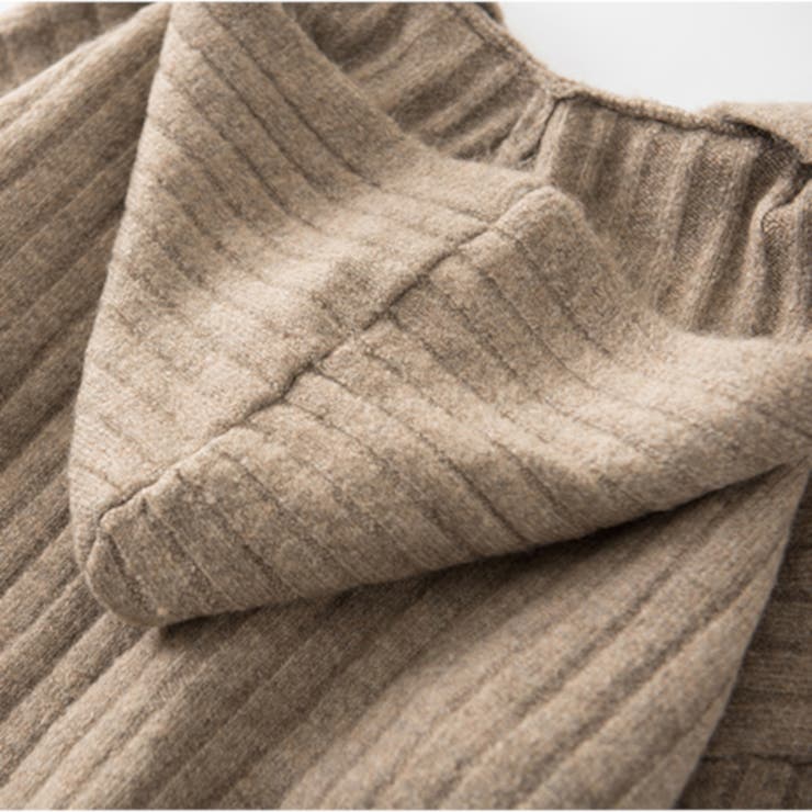 ニットワンピース ニットワンピ フード付 セーター パーカー レディース | TwoGates  | 詳細画像7 