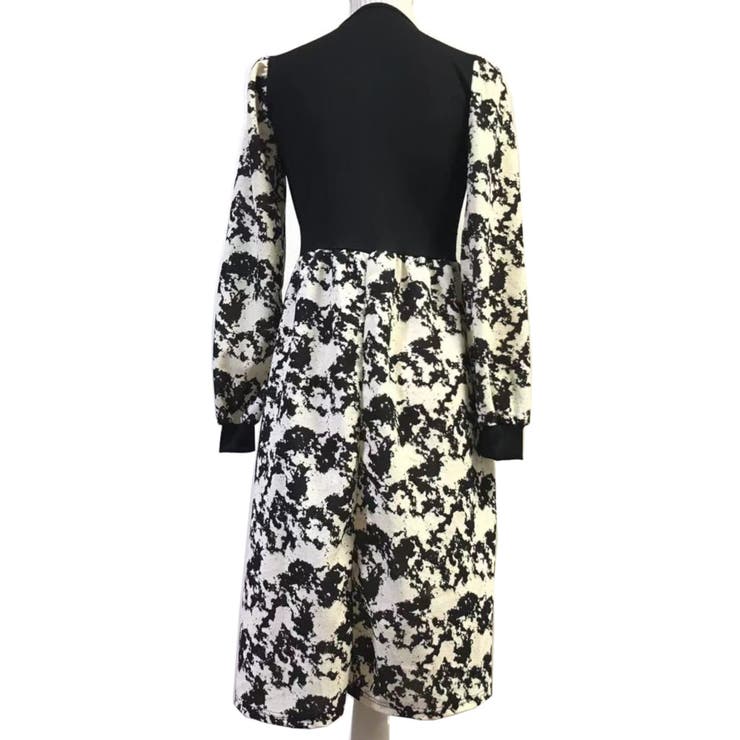 ワンピース ワンピ 長袖 レイヤード風 カジュアル レディース | TwoGates  | 詳細画像7 