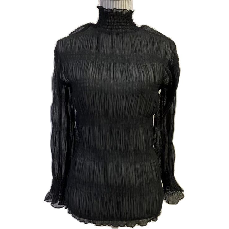 シフォンシャツ ブラウス カットソー 長袖 トップス レディース | TwoGates  | 詳細画像6 