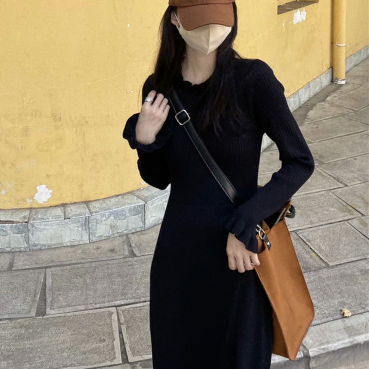 ニットワンピース ニットワンピ ロング丈 長袖 カジュアル レディース 品番 Nmsw Twogates ツーゲート のレディースファッション通販 Shoplist ショップリスト