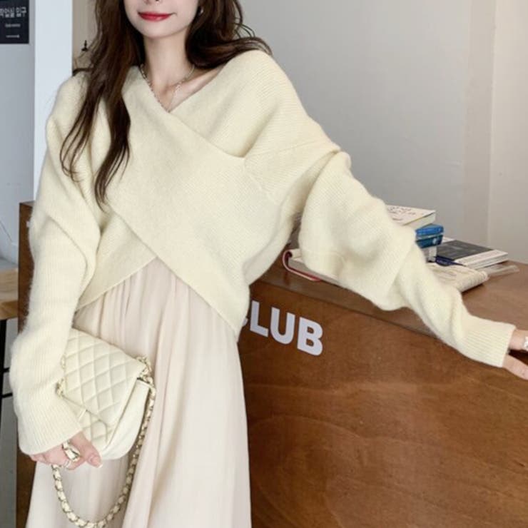 ニット セーター トップス 長袖 カジュアル レディース | TwoGates  | 詳細画像3 