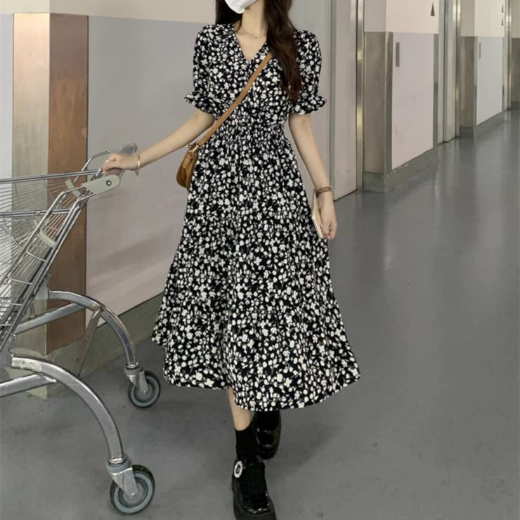 ワンピース ワンピ 半袖 フレア カジュアル レディース | TwoGates  | 詳細画像2 