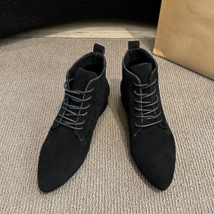 ショートブーツ ブーツ 靴 シューズ ローヒール カジュアル レディース | TwoGates  | 詳細画像6 