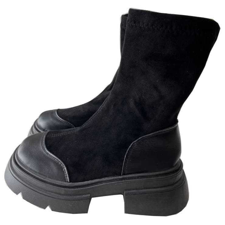 ブーツ ショートブーツ 厚底 靴 シューズ シンプル レディース | TwoGates  | 詳細画像7 