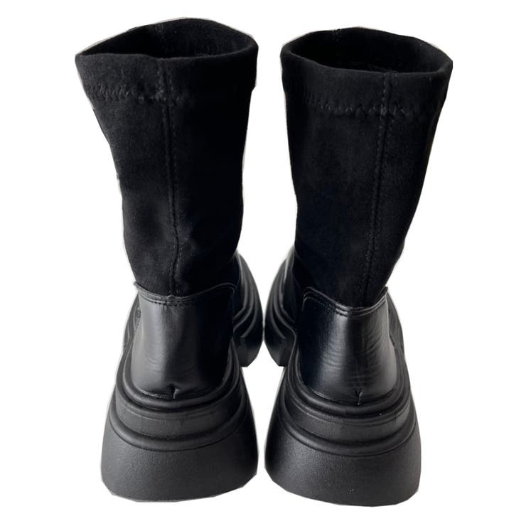 ブーツ ショートブーツ 厚底 靴 シューズ シンプル レディース | TwoGates  | 詳細画像8 