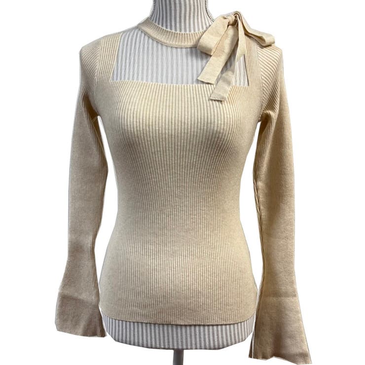 ニット セーター トップス 長袖 シンプル カジュアル レディース | TwoGates  | 詳細画像5 