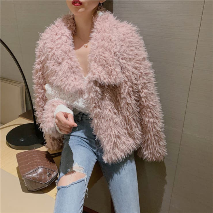 コート ショートコート アウター プードルファー モコモコ レディース 品番 Nmsw Twogates ツーゲート のレディースファッション通販 Shoplist ショップリスト