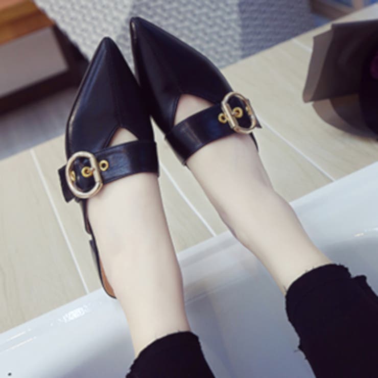 フラットシューズ 靴 ミュール シューズ パンプス サンダル レディース | TwoGates  | 詳細画像5 