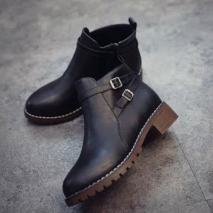 ブーツ ショートブーツ 靴 シューズ シンプル カジュアル レディース | TwoGates  | 詳細画像4 