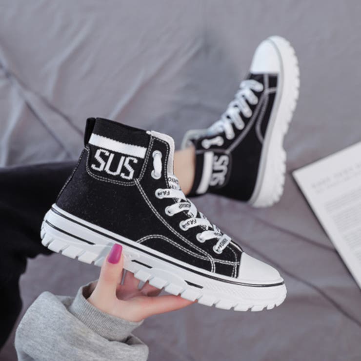 EARLY GATES カモフラージュ ハイカットスニーカー EARLY GATES カモフラージュ ハイカットスニーカー