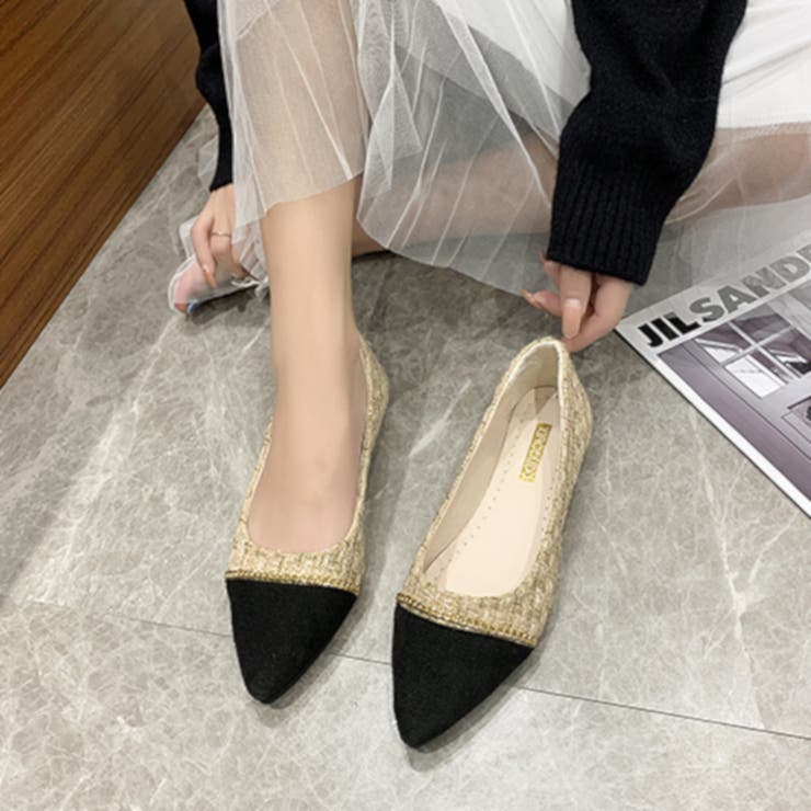 フラットシューズ 靴 シューズ ぺたんこ ローファー レディース | TwoGates  | 詳細画像4 