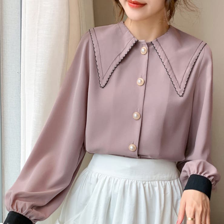 最新発見 シャツ ビッグ襟 ブラウス[品番：NMSW0000109]｜TwoGates 犬服・アクセサリー