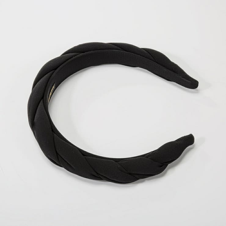 アレクサンドルドゥパリALEXANDREDEPARISTHB-20150-25ヘアーアクセサリーレディースアクセサリーカチューシャツイストヘアバンド髪飾りサテン髪留めヘッドバンドアクセント幅広ギフトプレゼントお祝い記念女性ブラック