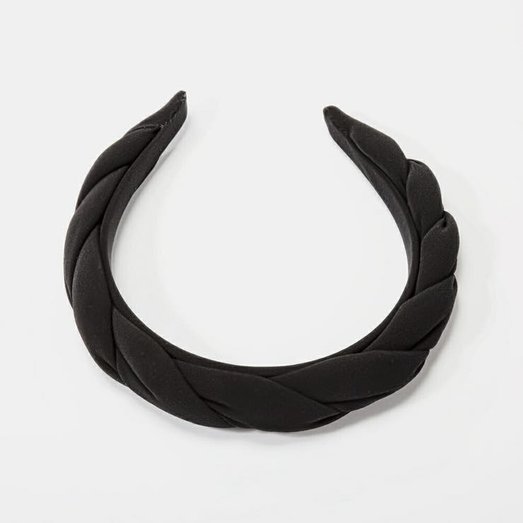 アレクサンドルドゥパリALEXANDREDEPARISTHB-20150-25ヘアーアクセサリーレディースアクセサリーカチューシャツイストヘアバンド髪飾りサテン髪留めヘッドバンドアクセント幅広ギフトプレゼントお祝い記念女性ブラック