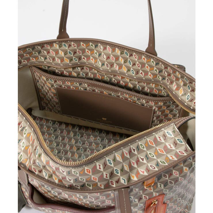アニヤハインドマーチANYAHINDMARCH5050925169844トートバッグIamaPlasticBagInflightToteinRecycledCanvaswithSmoothEcoLeatherレディーストートインフライトレザープレゼントお出かけギフトアイアムアプラスチックバッグダークマルチ