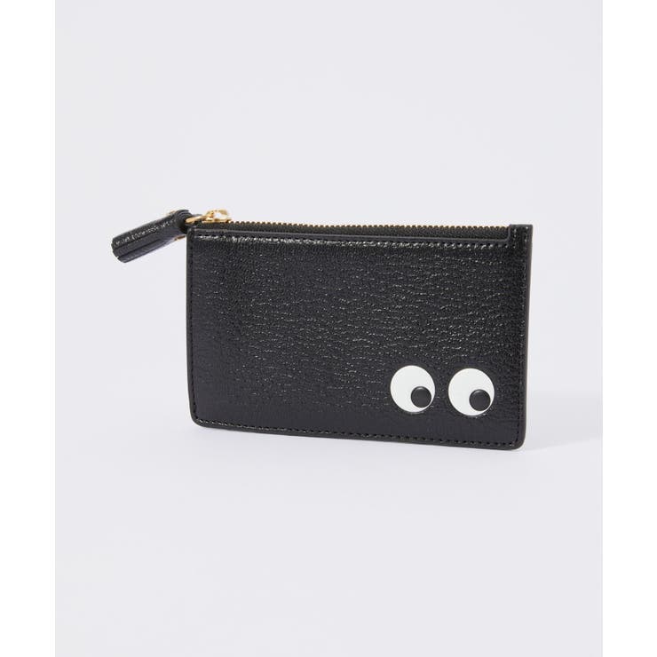 アニヤハインドマーチANYAHINDMARCH5050925142717小銭入れZipCardCaseEyesinCapraレディース財布ジップカードケースアイズプレゼントお祝い記念ビジネス通勤通学コンパクトギフト誕生日記念ブラック