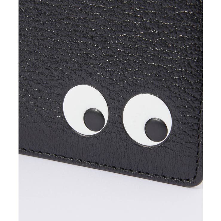 アニヤハインドマーチANYAHINDMARCH5050925142717小銭入れZipCardCaseEyesinCapraレディース財布ジップカードケースアイズプレゼントお祝い記念ビジネス通勤通学コンパクトギフト誕生日記念ブラック